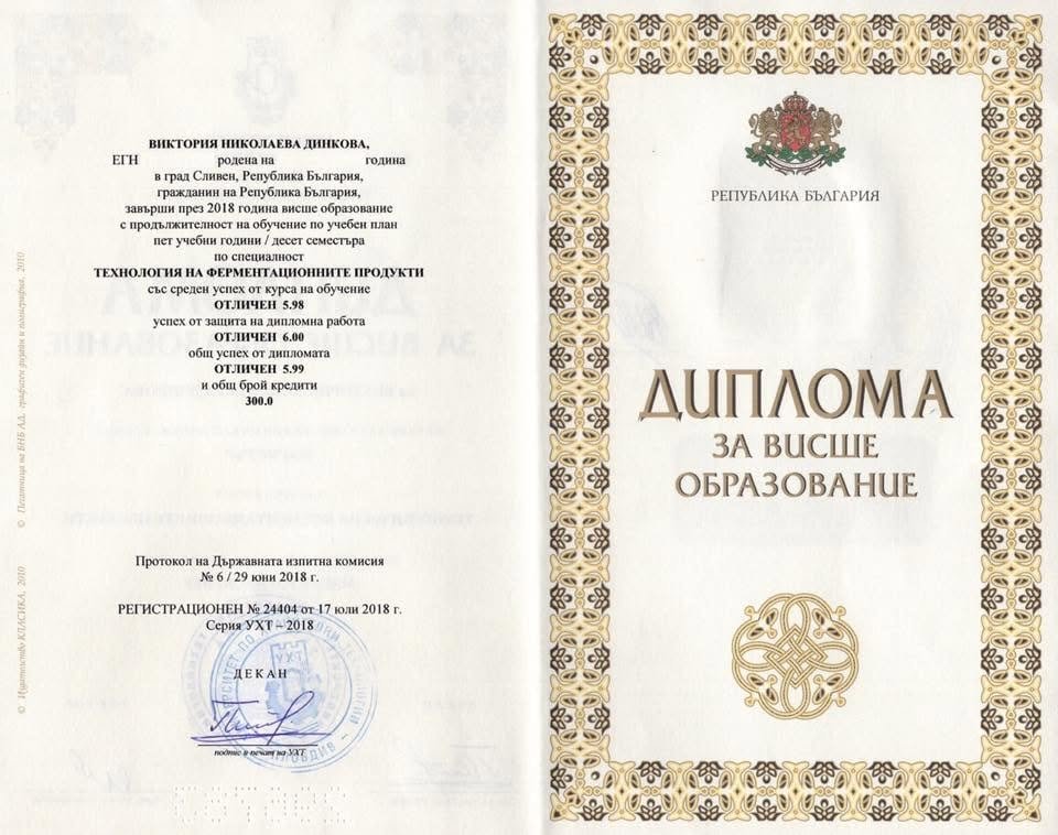 Диплома бакалавър