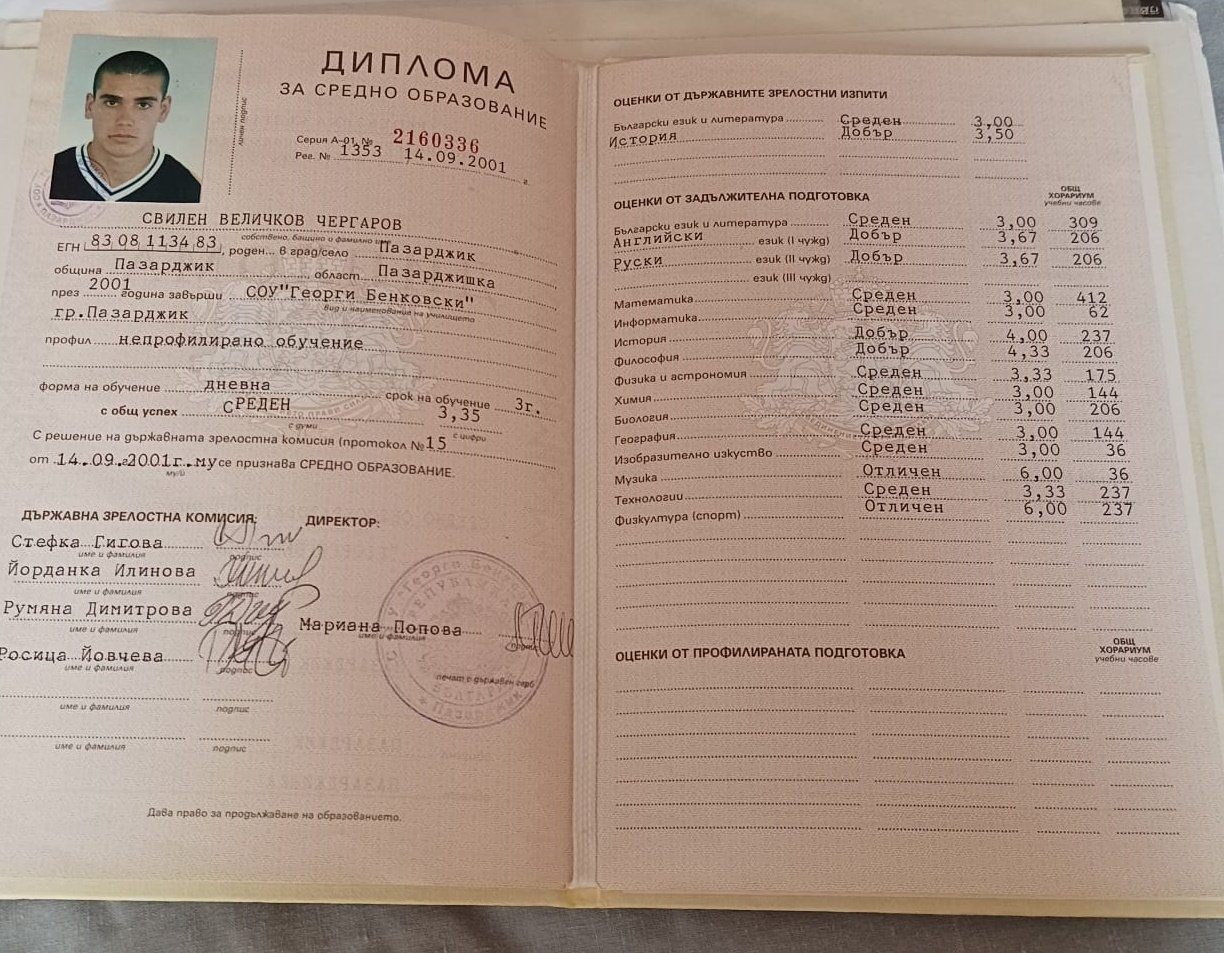 Купена диплома за средно
